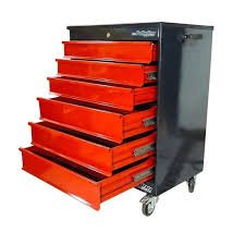 Mesa rodante 6 cajones