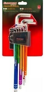 Llaves Allen x 9pcs COLOR