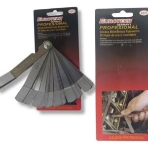 Feeler Gauge Bent Blades 26 Blades