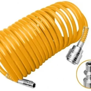 MANGUERA ESPIRAL AIRE PARA COMPRESOR 5/8 Mm X 10 M
