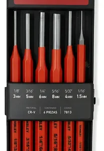 JUEGO DE PUNZONES SACA ESPIGA (6Pzs) WEMBLEY®