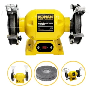 AMOLADORA DE BANCO KONAN 375 WATTS.