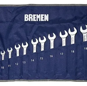 LLAVES COMBINADAS en Jgo c/Estuche (7-19mm) [13 Llaves] BREMEN®