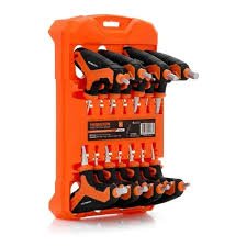 JUEGO 14 LLAVES HEXAGONALES TIPO T