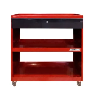 Mesa rodante con cajón 3 estantes