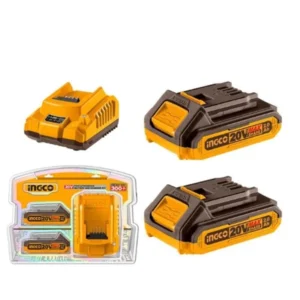 CARGADOR RAPIDO BATERIAS 2.0/4.0 AH + BATERIAS 2AH